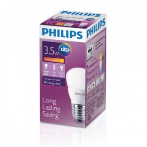 飛利浦 LED 球膽 (3.5W) (暖黃光)