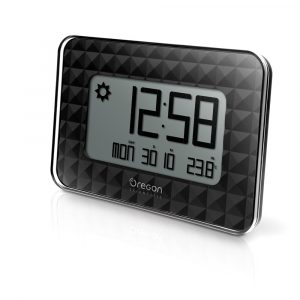Oregon – GLAZE 電子掛牆時計 – 黑 JW208_BK