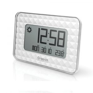 Oregon – GLAZE 電子掛牆時計 – 白 JW208_W