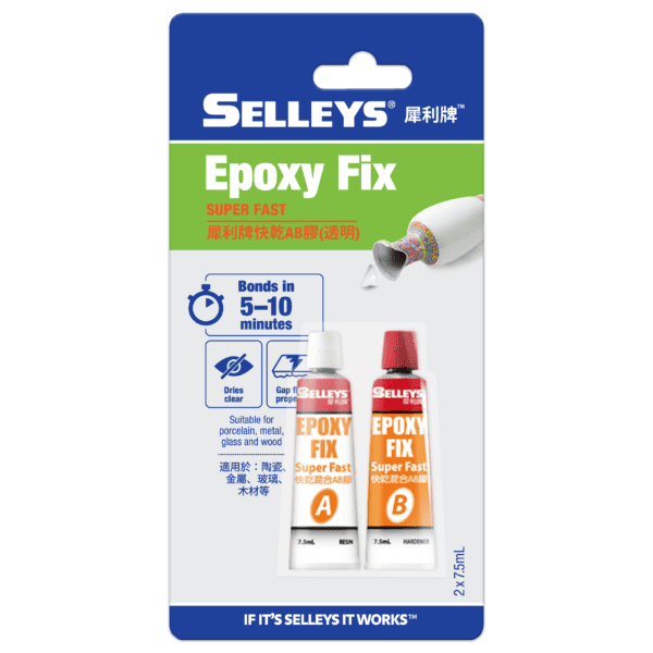 Selleys 犀利牌 – 透明快乾AB膠