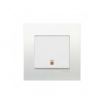 Schneider 施耐德 - 45A 250V單位雙極開關掣連指示燈 KB31DR45N WE