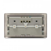 BG – 4USB4.2A 雙位13A不銹鋼插座/蘇底-拉絲鋼色 (型號 : NBS24U44G)