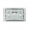BG – 4USB4.2A 雙位13A不銹鋼插座/蘇底-光面鉻鋼色 (型號 : NPC24U44W)