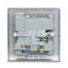BG – 2USB2.1A 單位有掣13A不銹鋼插座/蘇底-光面镍黑色 (型號 : NBN21U2B)