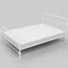 dorm – Lovisa 拿鐵1.2/1.5米黑色鐵架床 LA07/LA07-1