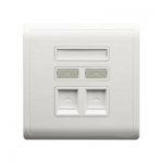 Schneider 施耐德 - 兩位RJ45數據插座 E8232RJS_WE/E8232RJS_LS/E8232RJS_WG/E8232RJS_MB