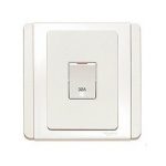 Schneider 施耐德 - 32A 雙極連LED燈開關掣 E3031DR32 EWWW /E3031DR32 EBGS