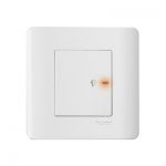 Schneider 施耐德 - 單位350VA,50Hz平觸光暗掣連LED E8431EPD4 WE / E8431EPD4 SZ / E8431EPD4 SA