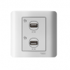 Schneider 施耐德 – 雙位2.1A USB充電插座 E8422USB WE / E8422USB SZ / E8422USB SA