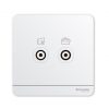 Schneider 施耐德 – 兩位電視/收音機天線主板插座 E8332TVFMM WE / E8332TVFMM WG / E8332TVFMM WD / E8332TVFMM DG