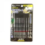 木井方 - 單頭扭力批頭(10支裝) MJF31090