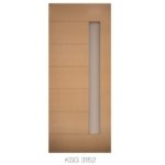 KING'S - 優質玻璃門 KSG 3152