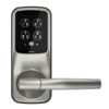 Lockly – 電子指紋門鎖 – Pin Genie 專利防偷窺按鍵 + 3D指紋 + 藍牙 + 鎖匙, 智能斜舌鎖 (建議室內使用) PGD628F |電子鎖|智能鎖|