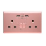 M2K - Type C/USB電制 (孖蘇) 4.2A-色彩系列