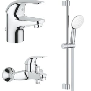 Grohe 高儀 – EUROECO系列浴室龍頭花灑套裝 (配浴缸龍頭)