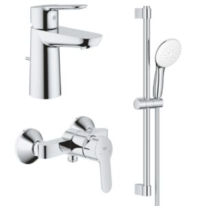 Grohe 高儀 – BAUEDGE系列浴室龍頭花灑套裝 (配淋浴龍頭)