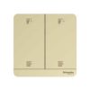 Schneider Electric 施耐德電氣 – Wiser 智能兩位窗簾掣 E8332SCN300ZB_WE / E8332SCN300ZB_WG