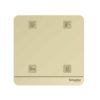Schneider Electric 施耐德電氣 – Wiser 智能四位移動場景開關掣 E8334RWMZB_WE / E8334RWMZB_WG