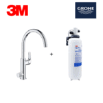 Grohe 高儀 – Blue Pure 系列 Mono 二合一廚房龍頭配3M FF100 濾水系統