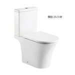 Richford – 25.5吋 Rimless自由咀座廁 連緩衝降板 R692