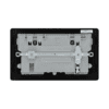 BG – 2xUSB 3.1A雙位插座 – 古董黃銅/啞黑 (型號 : PCDAB22U3B/PCDMB22U3B)