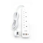 UKG Pro - 智能4位 USB 18W快充拖板 (型號: UPS-804KD-PQ30-WH)