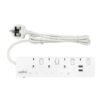 UKG Pro – 3位13A+2位USB 2米獨立開關拖板 (型號: UPS-133S2U2)