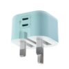 MIIK – GaN 45W 摺腳雙TYPE-C迷你快速充電器