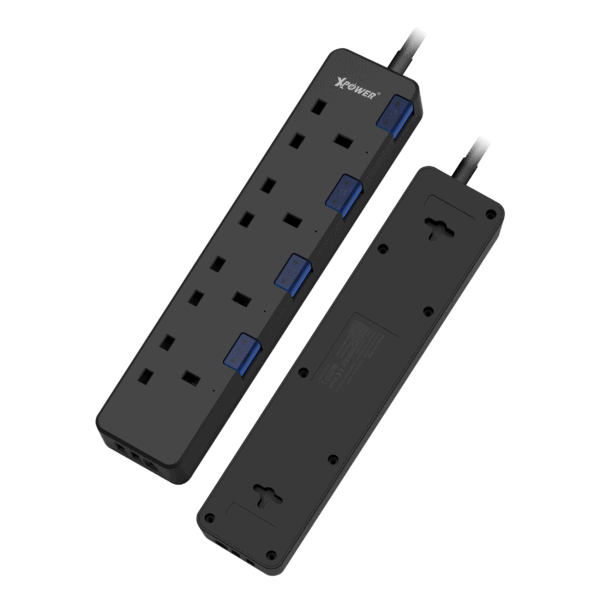 XPower – 7輸出2 USB + 1 Type-C 4頭拖板 PS4C