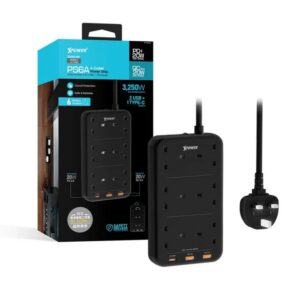 XPower – 2合1 PD 3.0充電6頭拖板 PS6A