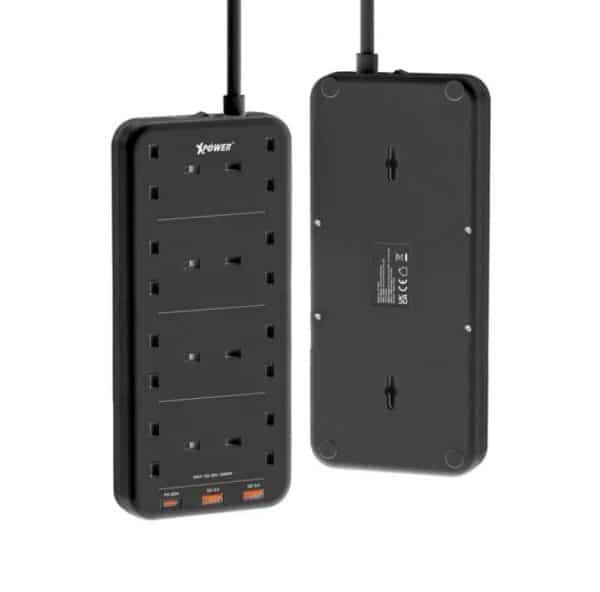 XPower – 11輸出 2 USB + 1 Type-C 8頭拖板 PS8A