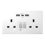 MIIK - GaN45W Type-C/USB 電制插座 (孖蘇)