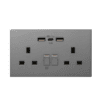 MIIK – GaN45W Type-C/USB 電制插座 (孖蘇)