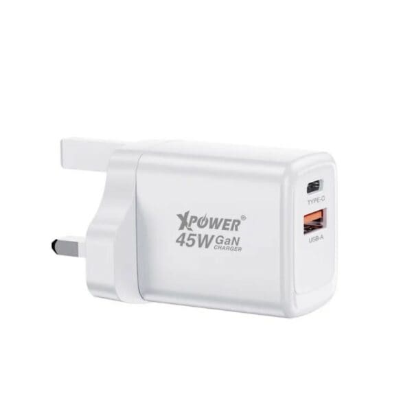 XPower – GAN 45W PD 3.0/QC 插牆充電器 GW45