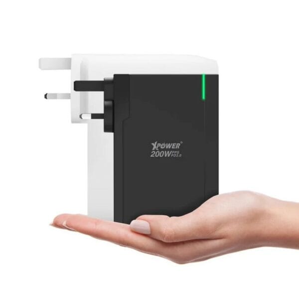 XPower – 200W PD GaN 6輸出智能充電器 GW200