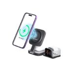 XPower - WLS20 全球最細可伸縮3合1 MagSafe 20.5W無線充電座