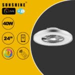 SUNSHINE 陽光照明 - LED智能鴻運風扇燈 CFDB1-40W | 三色溫+可調光暗 | 智能風扇