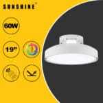 SUNSHINE 陽光照明 - LED 無葉風扇燈 CFEH-60W | 防眩光, 可調色溫 | 風扇燈