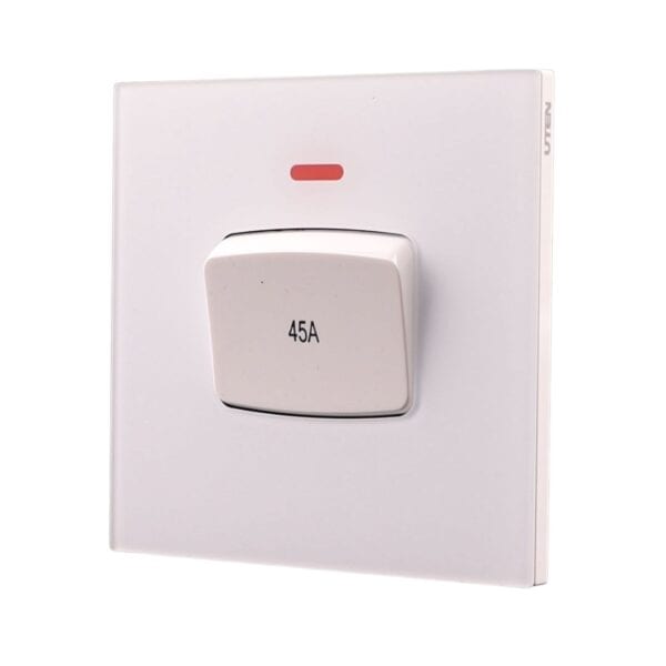 UTEN – 6M膚感 45A雙極開關帶LED指示燈