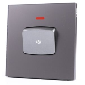 UTEN – 6M膚感 45A雙極開關帶LED指示燈