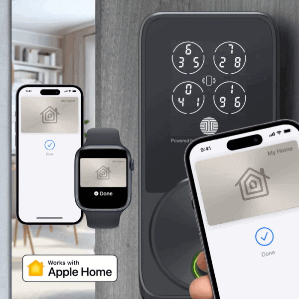 LOCKLY – Secure Pro, Zeno系列智能門鎖 PGK728W (連基本送貨及安裝)