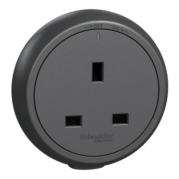 Schneider 施耐德 – Easy series 13A 250V 三極插座模組 A3J21426_GY