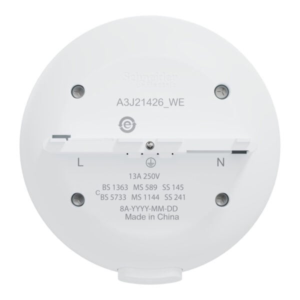 Schneider 施耐德 – Easy series 13A 250V 三極插座模組 A3J21426_WE