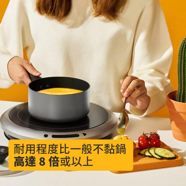 MEYER BAUHAUS IH – 16CM/1.4L 易潔有蓋單柄鍋 / 18CM/1.9L 易潔有蓋單柄鍋 / 20CM/2.8L 易潔有蓋單柄鍋