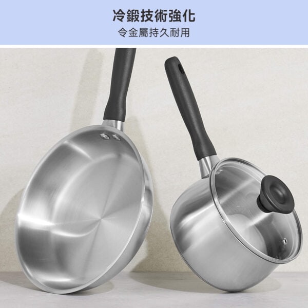 MEYER LUNA – 20CM 不銹鋼煎鍋 / 24CM 不銹鋼煎鍋 / 28CM 不銹鋼煎鍋