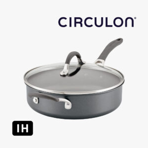 CIRCULON – 28CM/4.7L 易潔有蓋深煎鍋