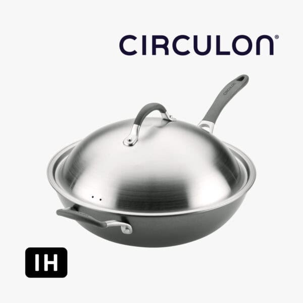 MEYER CIRCULON – 34CM 易潔有蓋炒鍋