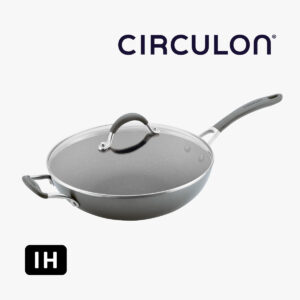 CIRCULON – 30.4CM 易潔有蓋炒鍋