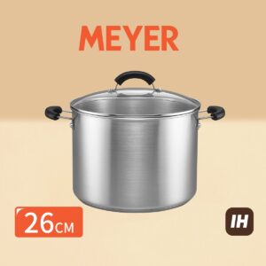 MEYER CENTENNIAL – 26CM/11.4L 不銹鋼有蓋湯鍋