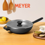 MEYER BAUHAUS IH - 30CM 易潔有蓋深炒鍋